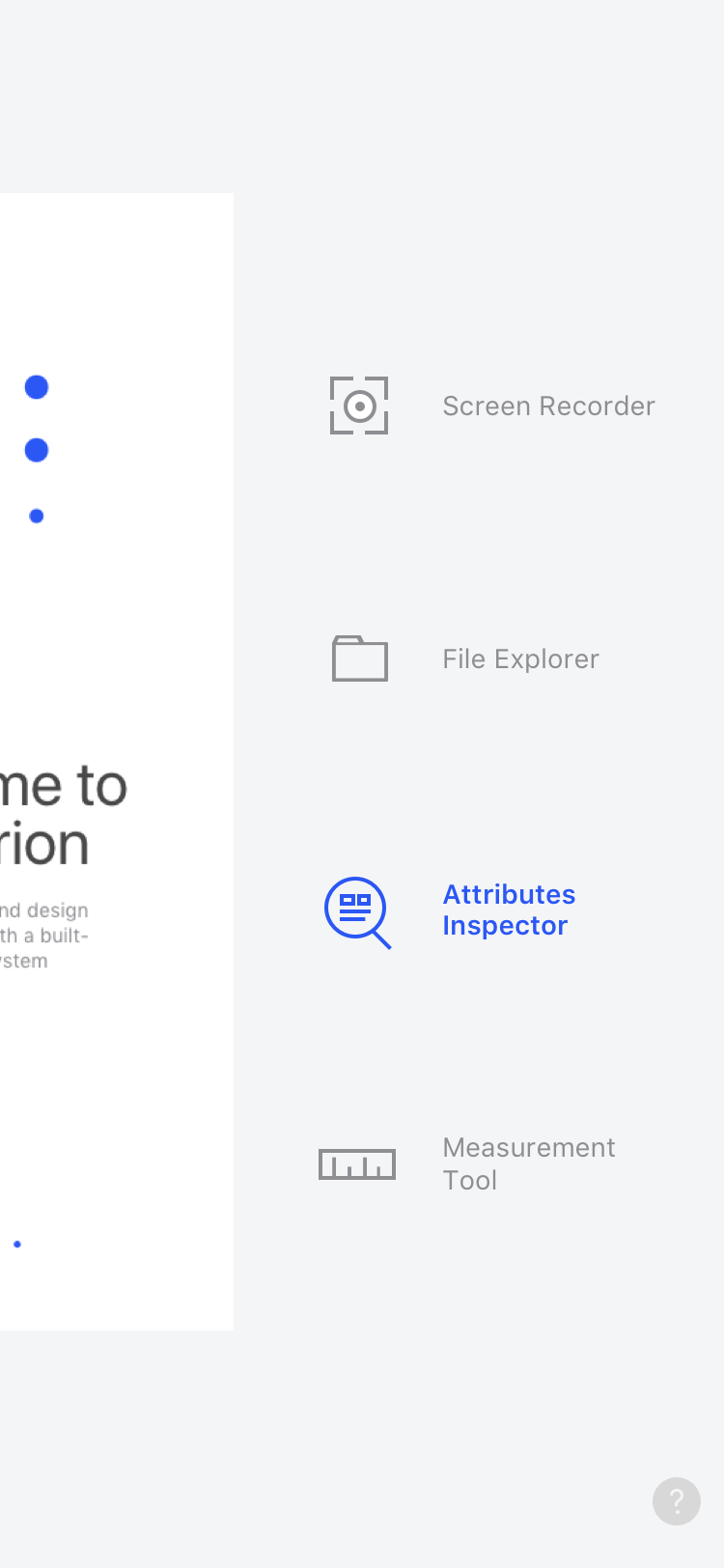 3 0 attribute inspector