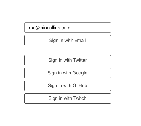 Signup