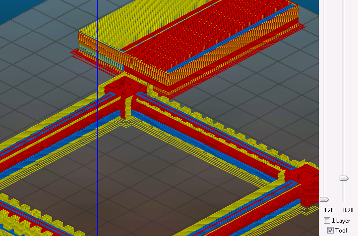 Support Interface is Incomplete or Not the full width of the support ...