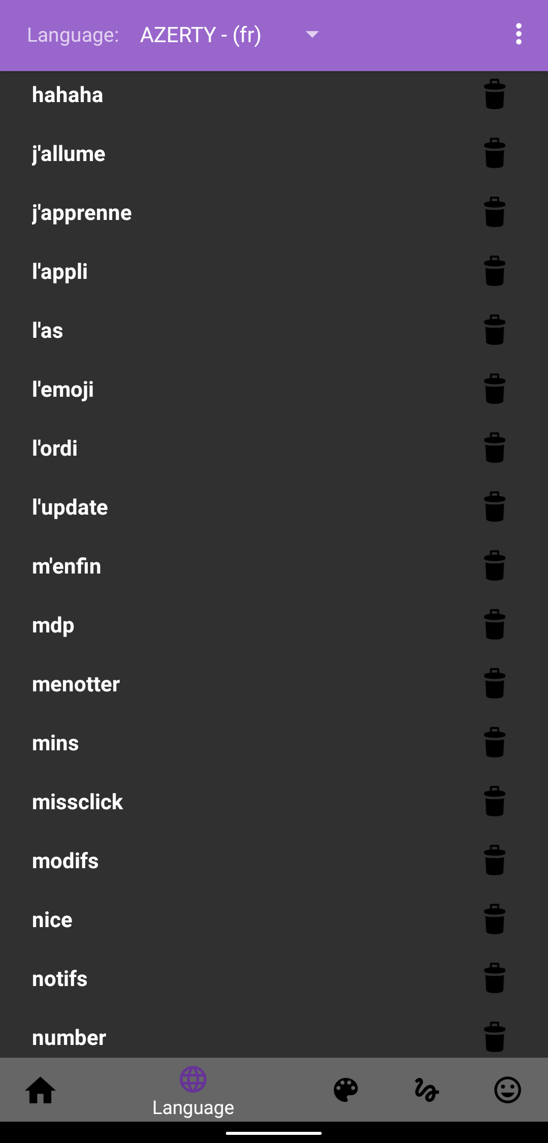 French Dictionnary Apostrophe Case Issue 109 Anysoftkeyboard Anysoftkeyboard Github