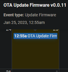 [Bug] Scheduler Update Firmware not working with Device profile or the ...