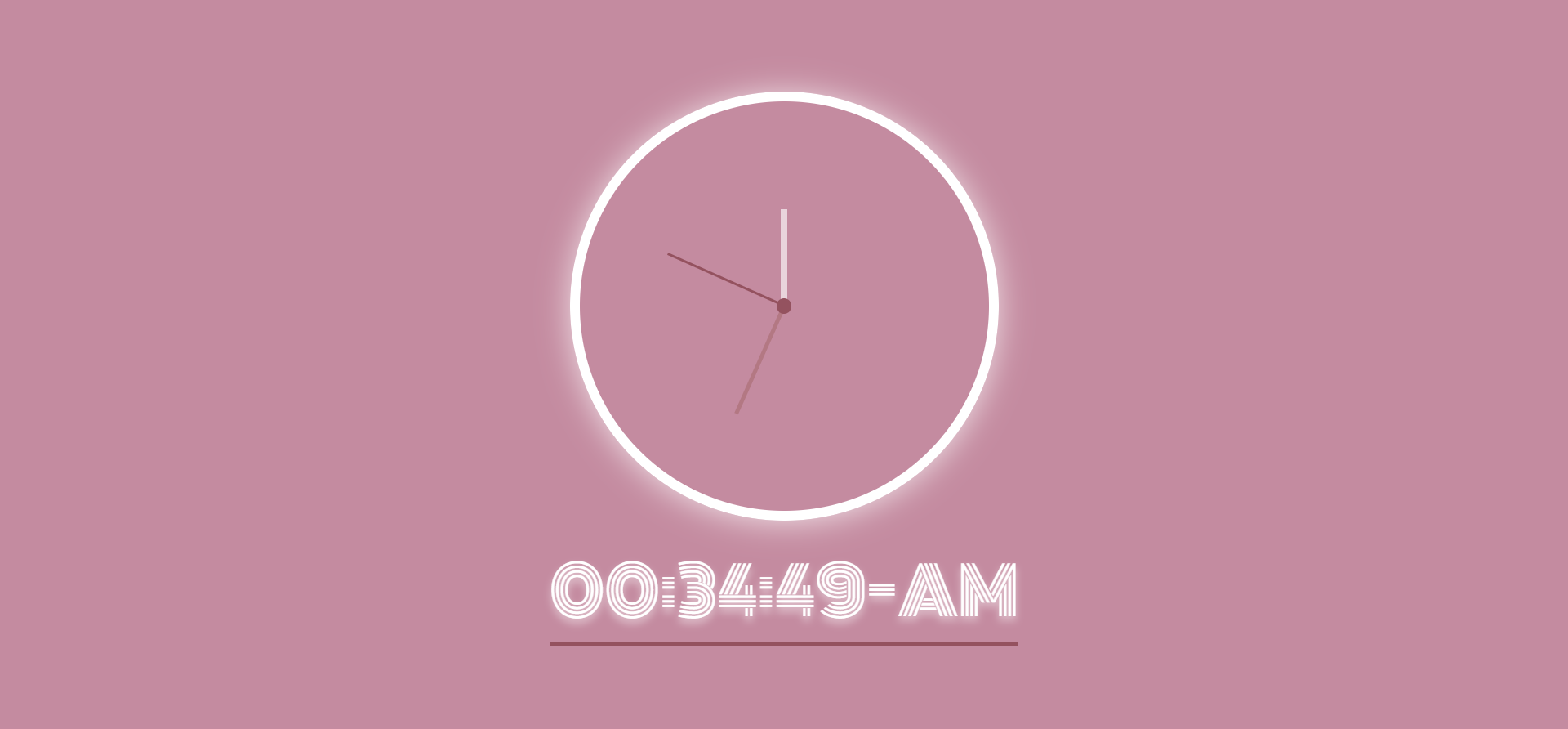GitHub - tslilaharon/AnalogandDigitalClock: Clock project using Html ...