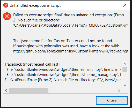 how i can convert to an executable program? · TomSchimansky ...