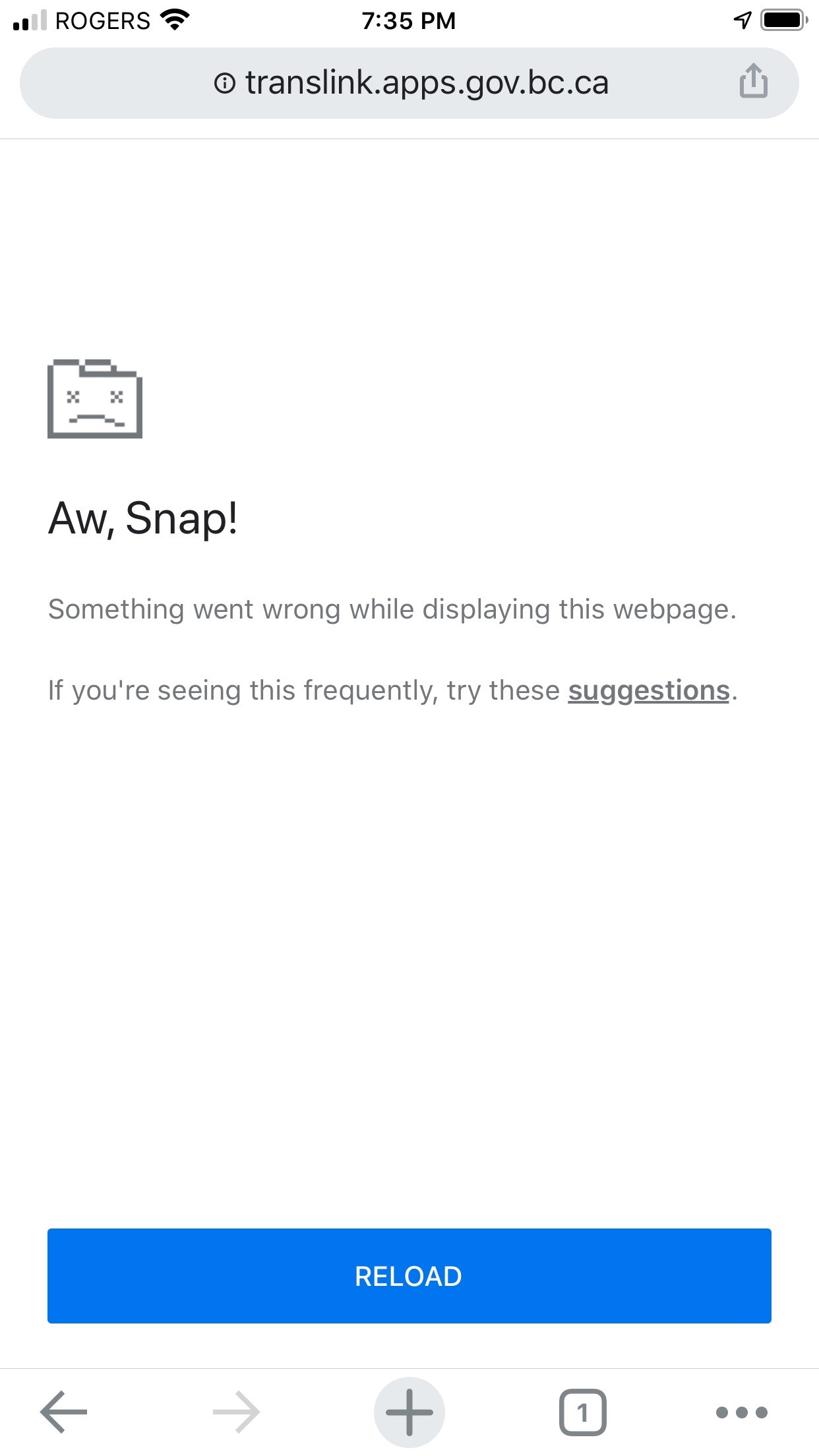 App crashes in iOS · Issue #152 · bcgov/smk-tlink · GitHub