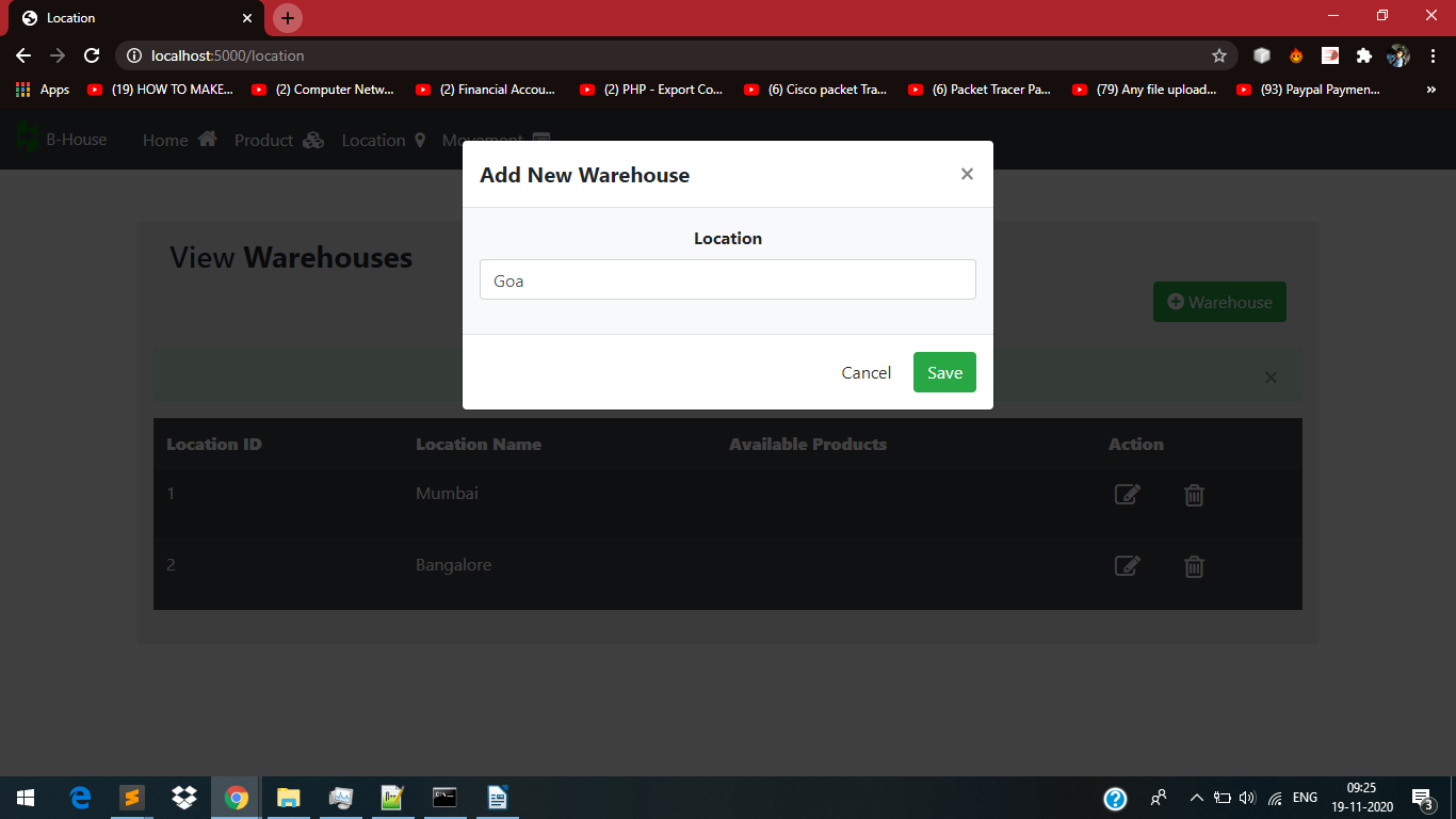 GitHub - vinaypednekar20/Inventory-management: This is an inventory ...