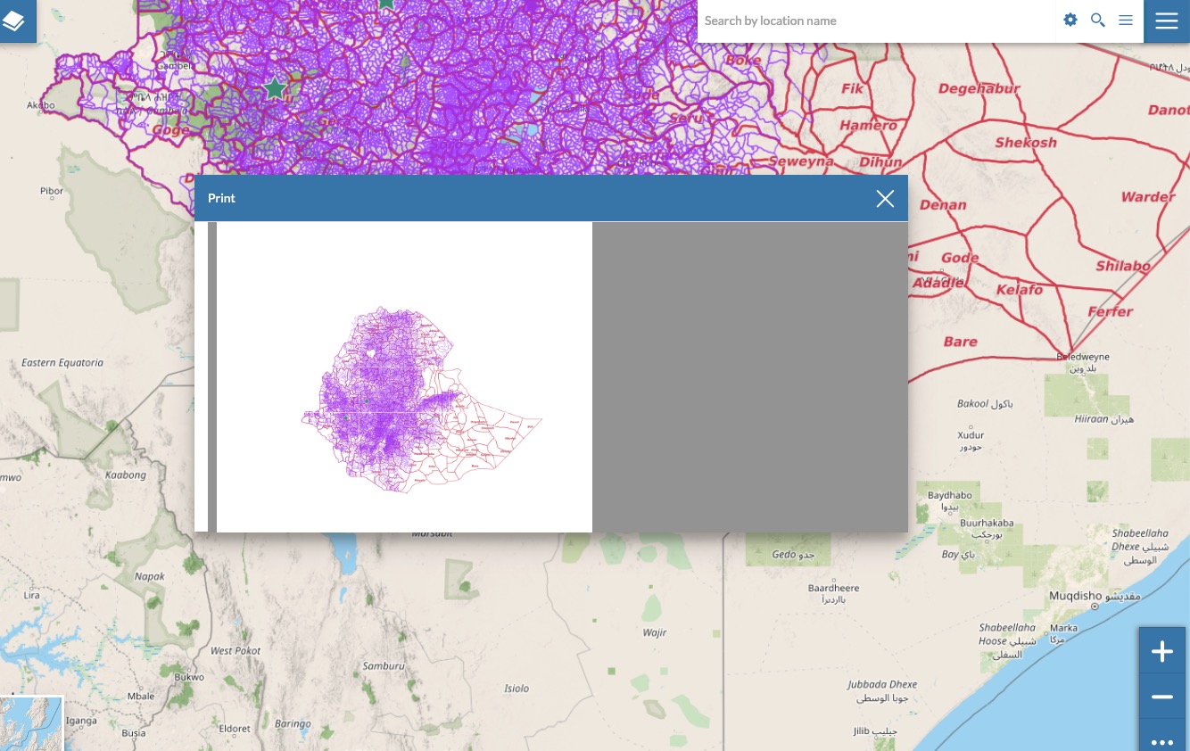 Print feature only works with default OSM base map · Issue #6928 ...