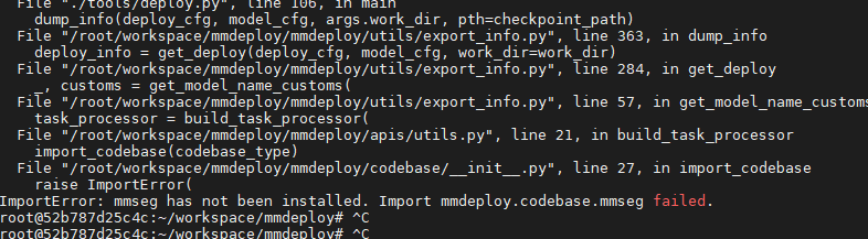 RuntimeError and ImportError · Issue #550 · open-mmlab/mmdeploy · GitHub