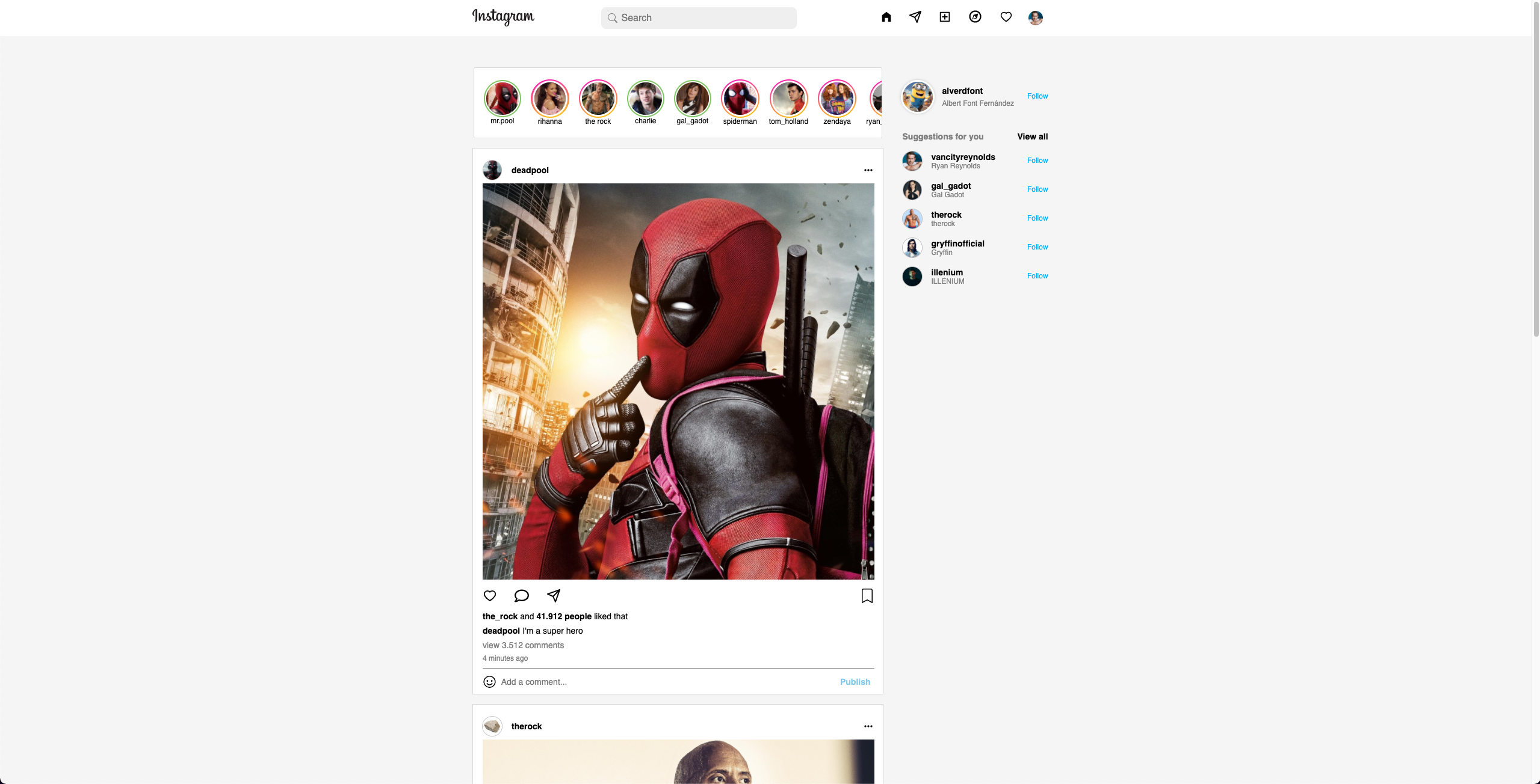 GitHub - Alverd04/instagram_web_clone: Instagram clone made with react js
