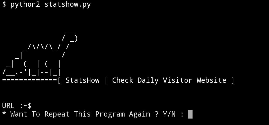 GitHub - Jenderal92/statswhat-check-daily-pageview_and_visitor: python 2.7