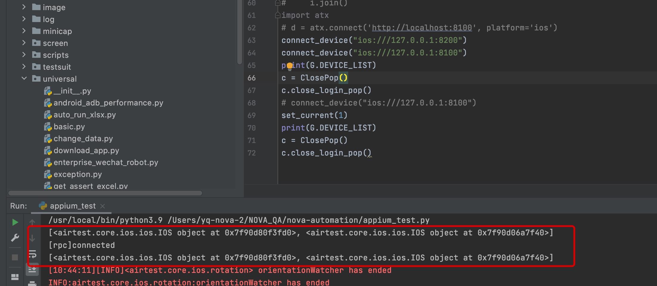 IOS手机如何切换设备 · Issue #960 · AirtestProject/AirtestIDE · GitHub
