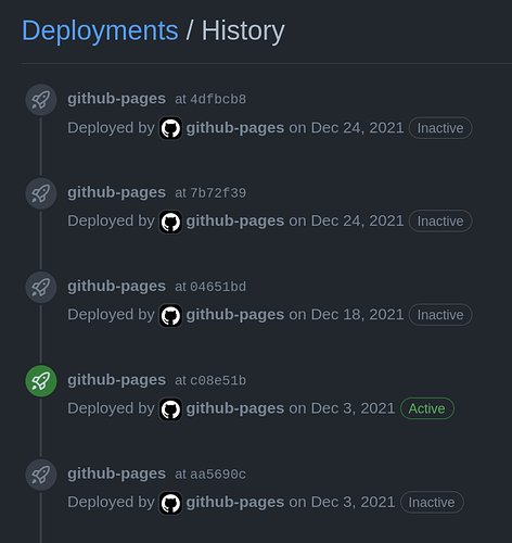 Duplicate GitHub Pages Deployment · community · Discussion #22486 · GitHub