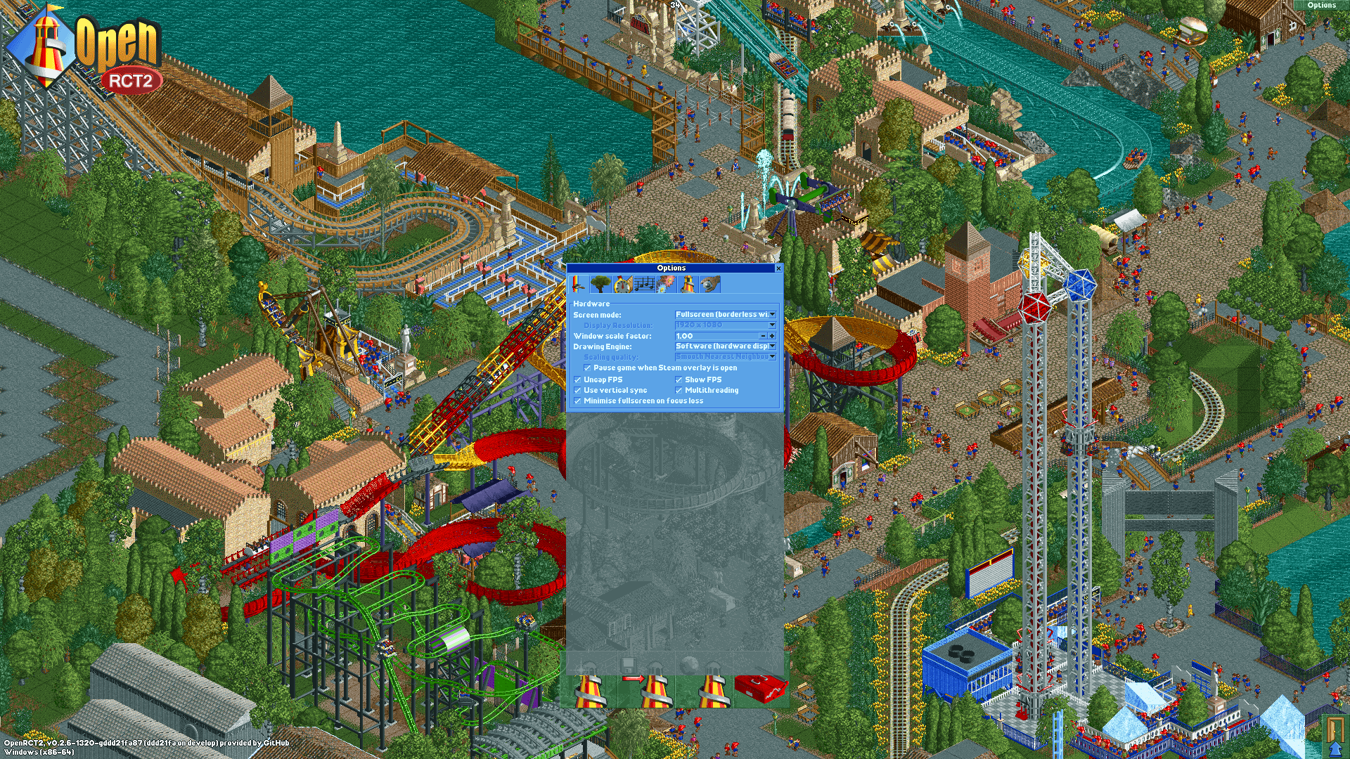 openrct2 steam overlay openrct2 steam overlay