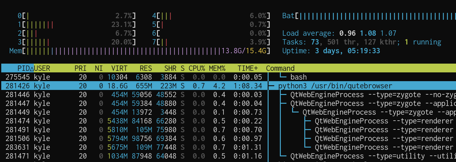 Possible memory leak in tab · Issue #6623 · qutebrowser/qutebrowser ...