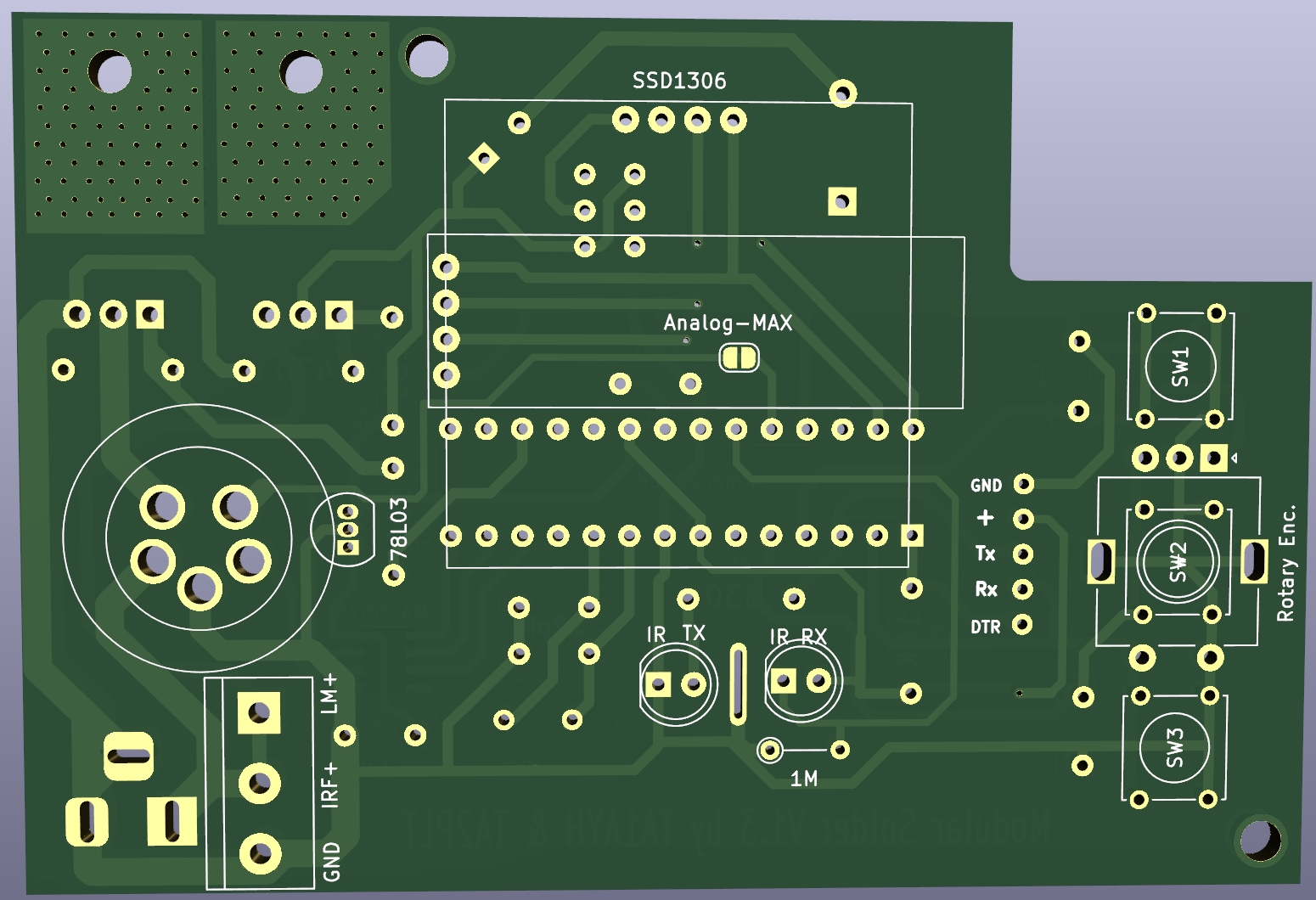 GitHub - TA1AYH/MS_Soldering_Station: Modular Soldering Station project ...
