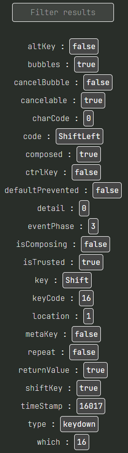 keysexample