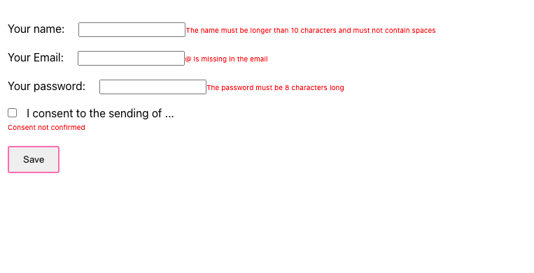 GitHub - martynakiljan/form-with-validation: simple form with ...
