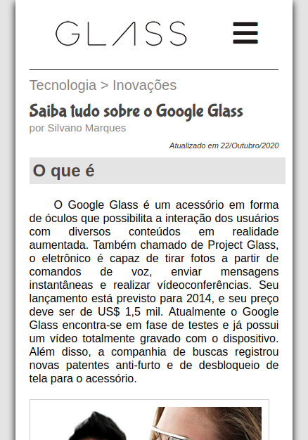 GitHub - SilvanoGPM/responsive-google-glass: O clássico site do Google ...