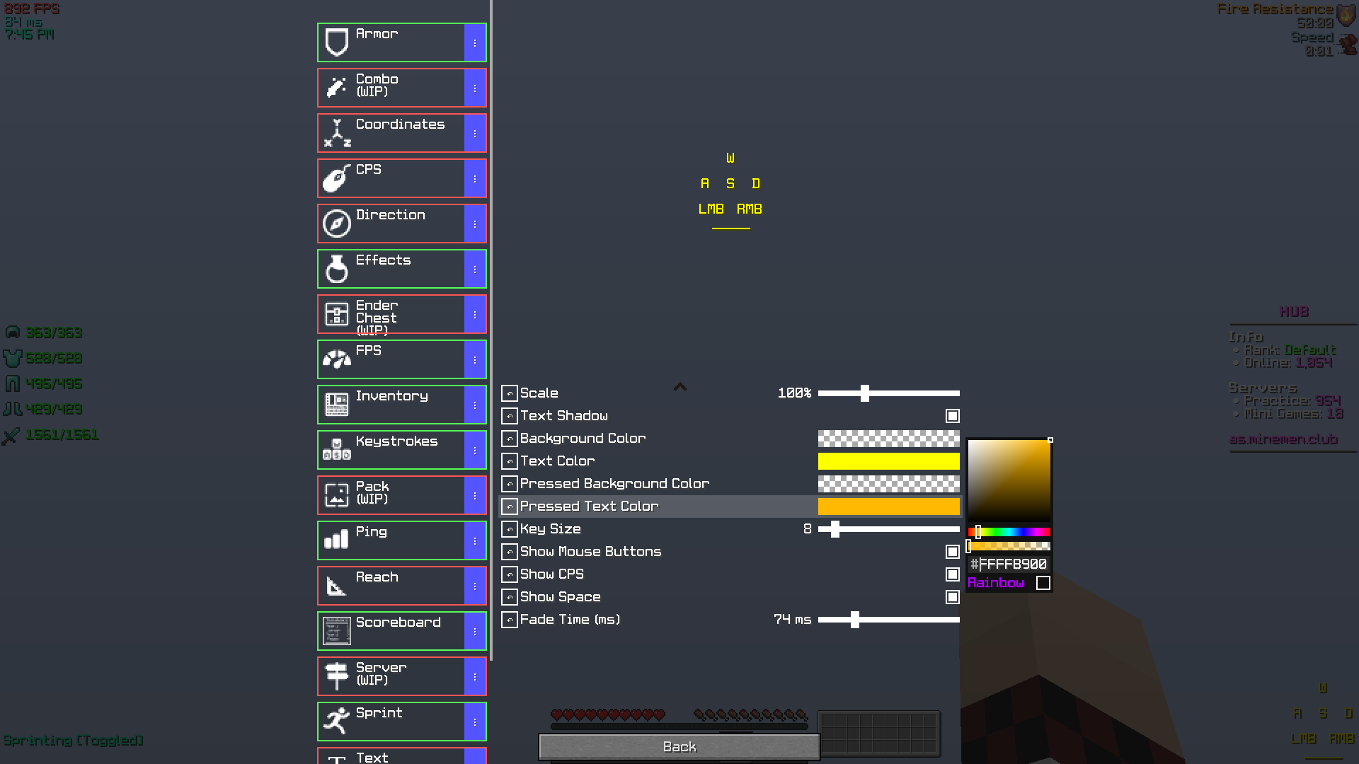 GitHub - RedthMC/NotEnoughHUDs: A Minecraft HUD mod