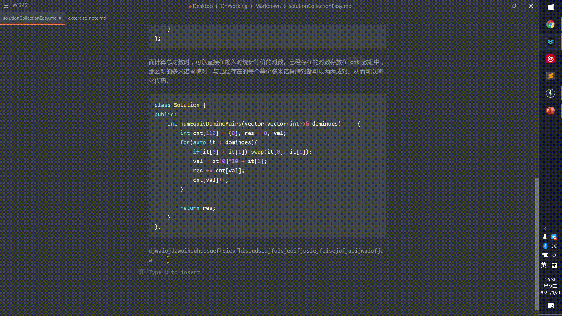 Jump to the top when typing · Issue #2487 · marktext/marktext · GitHub