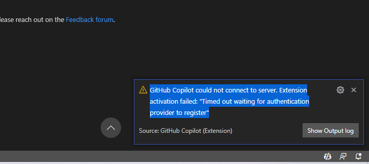 GitHub Copilot could not connect to the server · community · Discussion ...