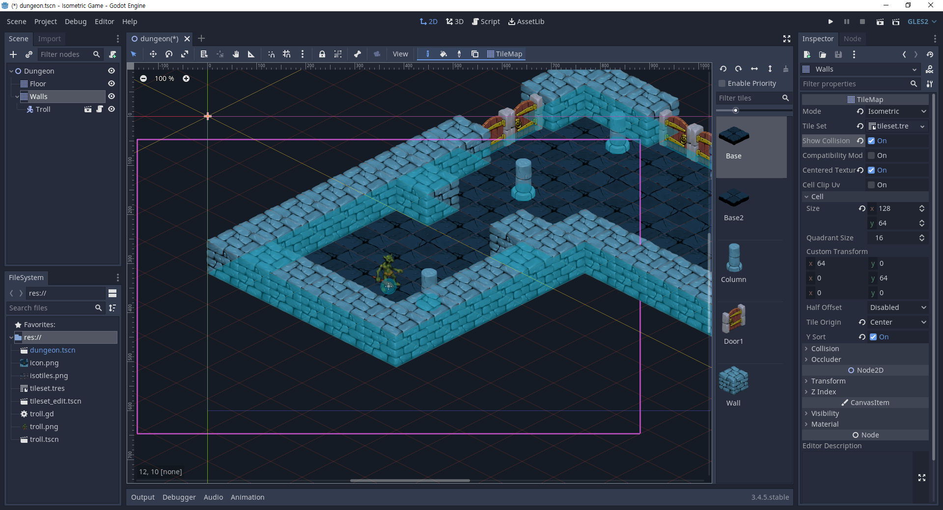 Godot 3.5 loads tileset collision incorrectly · Issue #68323 ...
