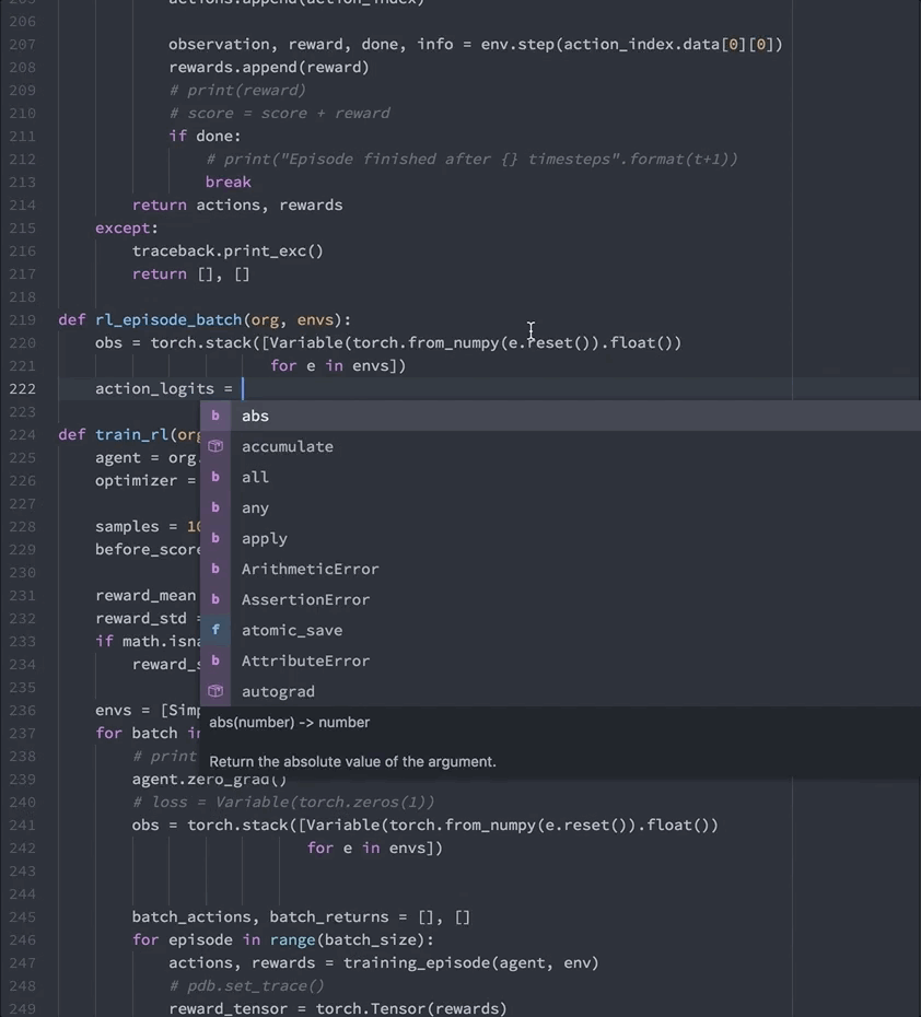 autocomplete scroll block