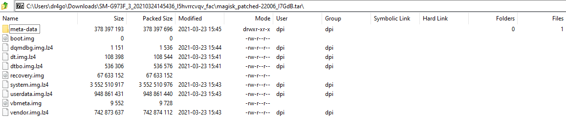 Magisk v22+ produces a boot.img of zero size · Issue #4138 · topjohnwu ...