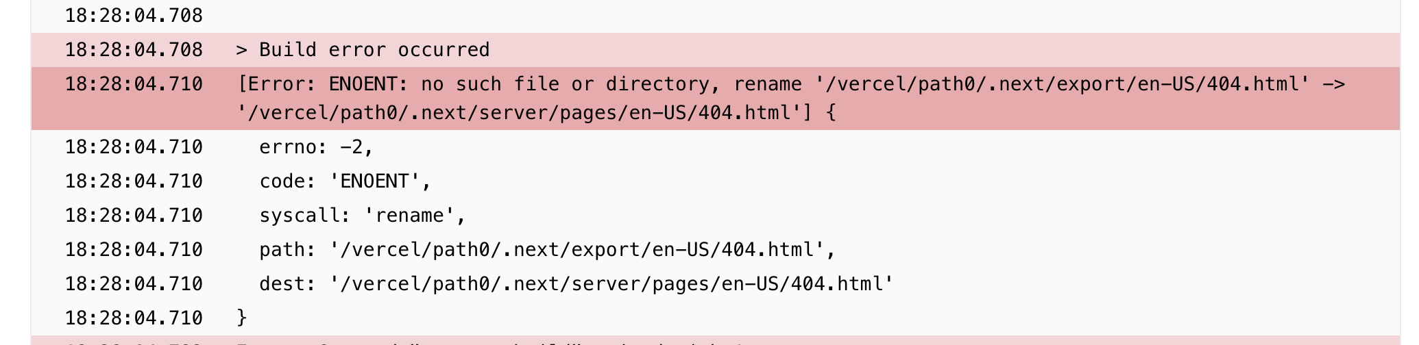 Build breaking with custom error pages · vercel next.js · Discussion ...