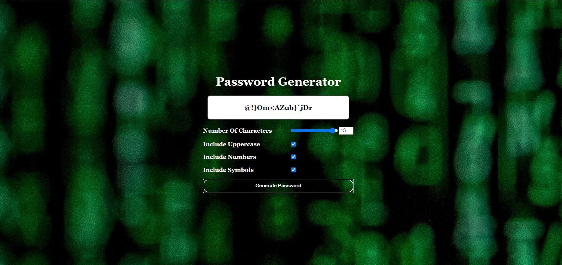 GitHub - Abhishekkole/Password-Generator: Password Generator is used to ...
