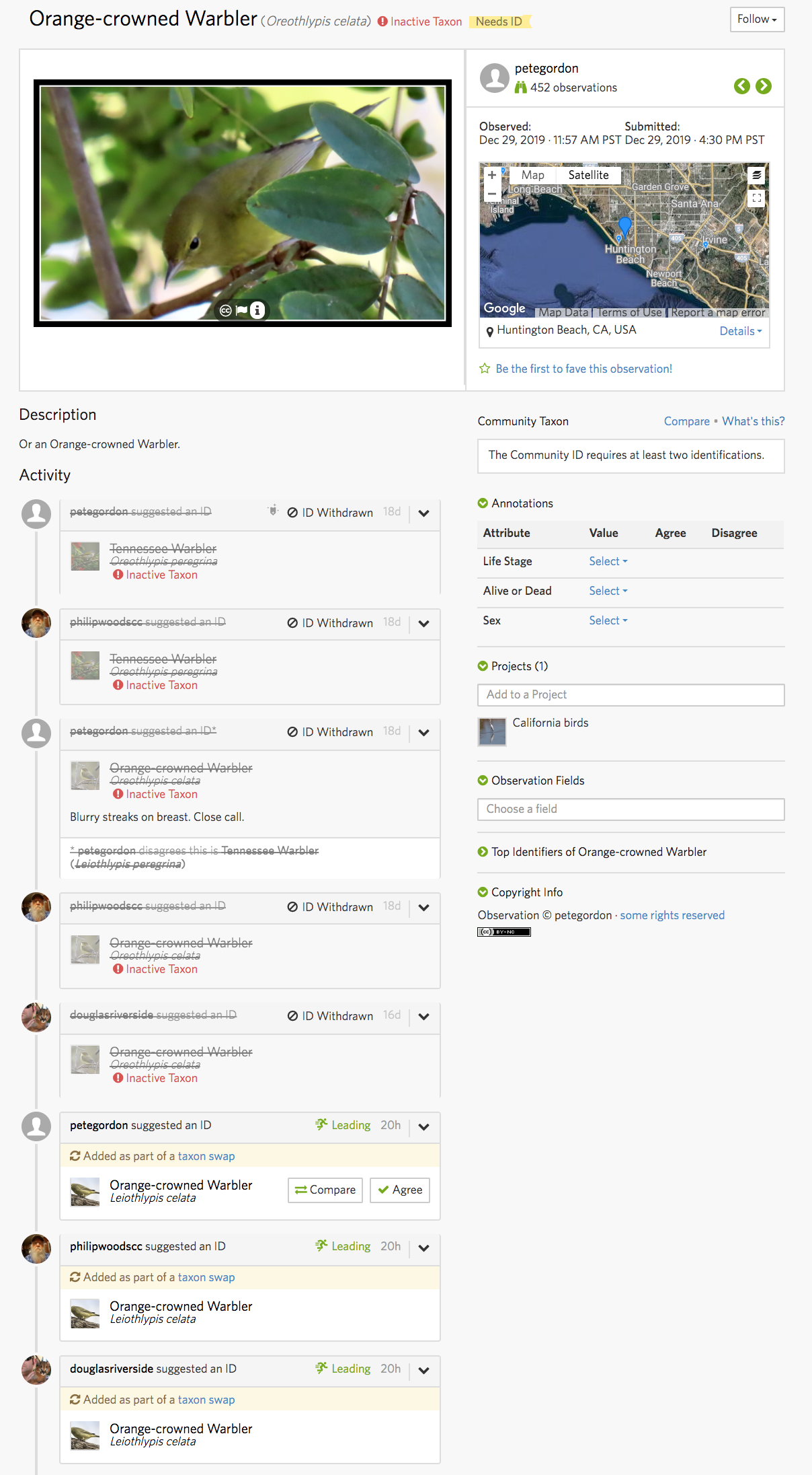 bug updating obs.taxon and obs.cid on Taxon Change? · Issue #2559 ...