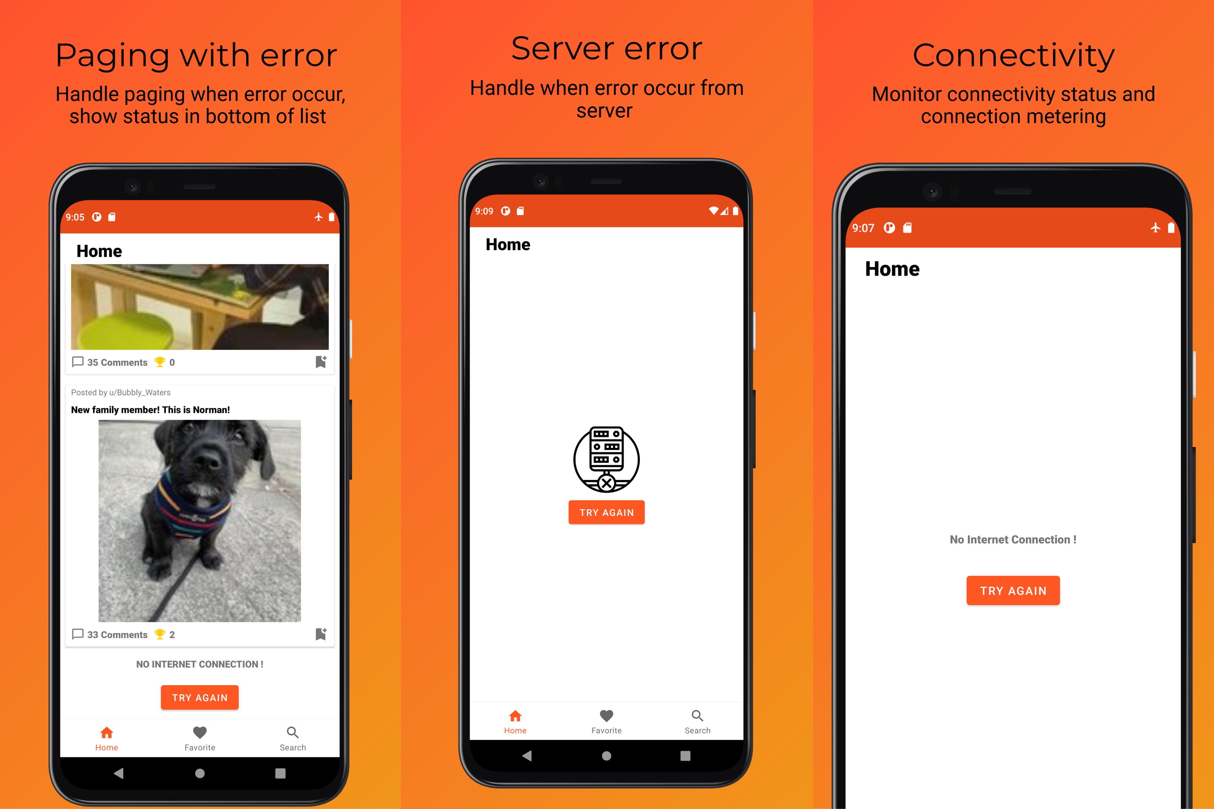 GitHub - osaamakhalil/RiddetPosts: Reddit “aww” posts app Listing and ...