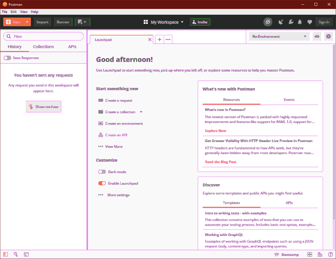 Postman application GUI renders improperly in one monitor but not the ...