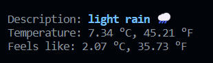 GitHub - prahas23/weather-cli: Weather forecast CLI app written in Rust ...