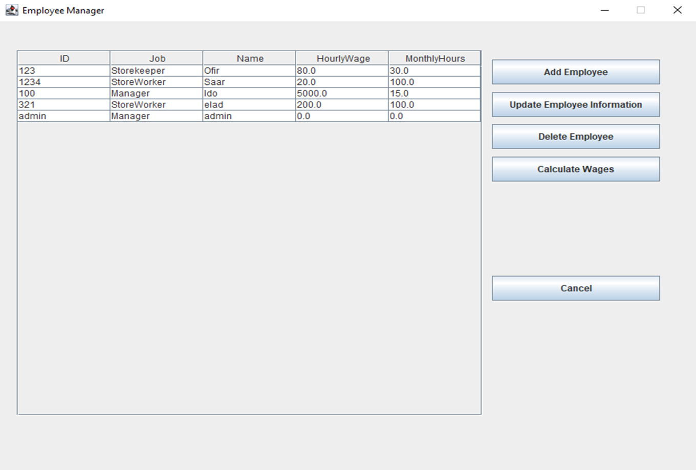 GitHub - OfirKosto/Supermarket: Supermarket management system in Java