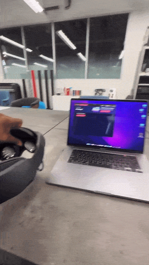 Extended displays in Horizon Workrooms