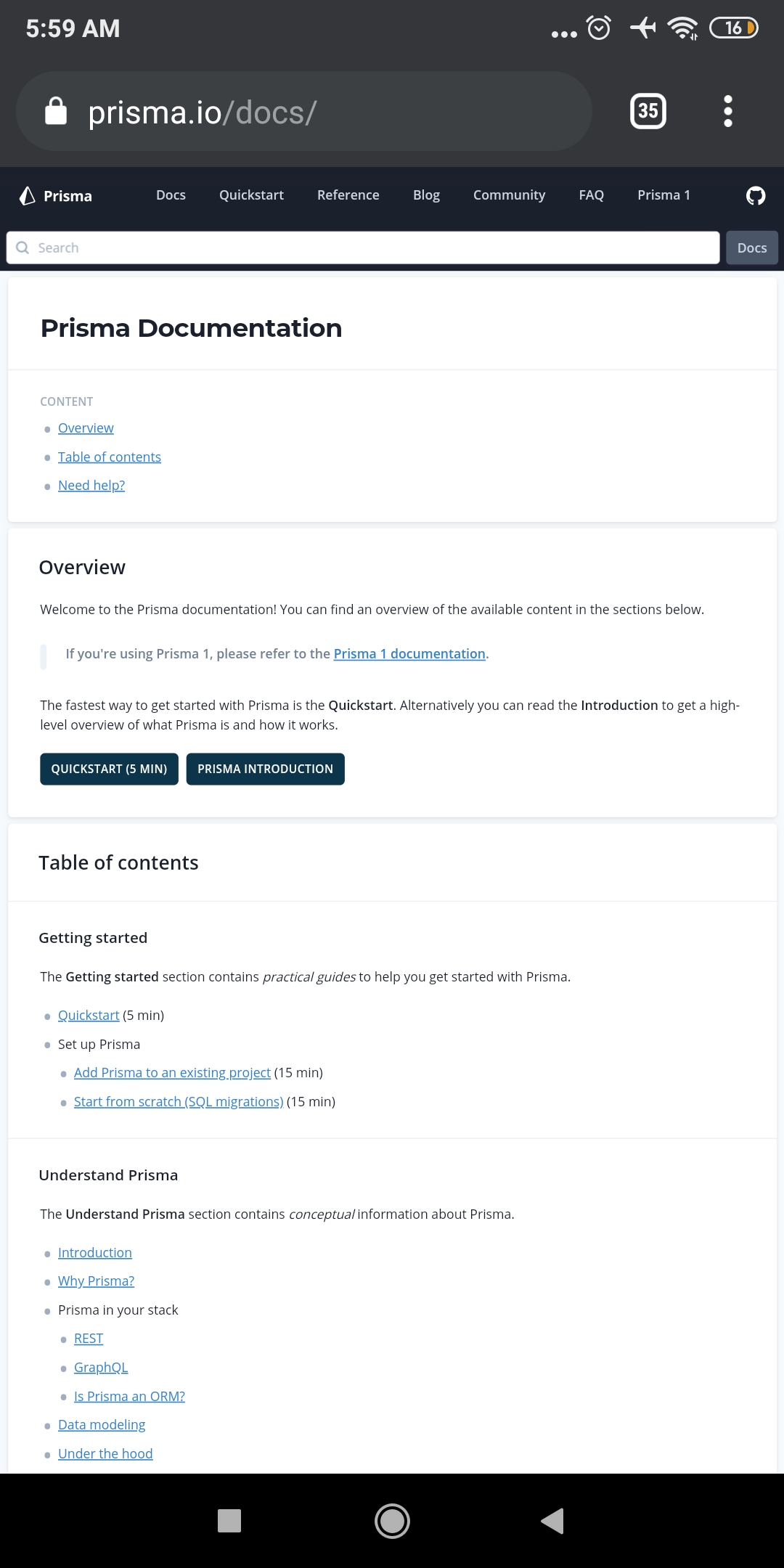 Make DOCS mobile responsive · Issue #121 · prisma/docs · GitHub