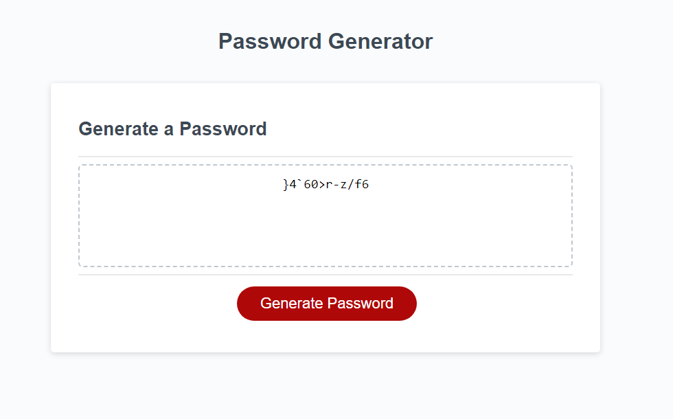 GitHub - J3rkStore/password-generator