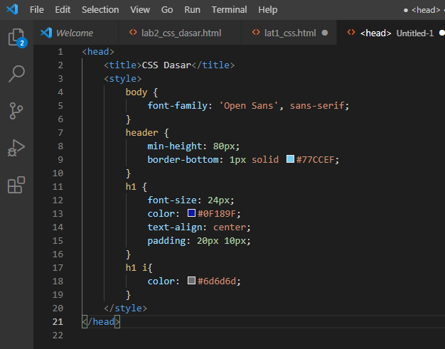 GitHub - Monika-Pakpahan/Lab2Web: Tugas Praktikum 2 Matakuliah ...