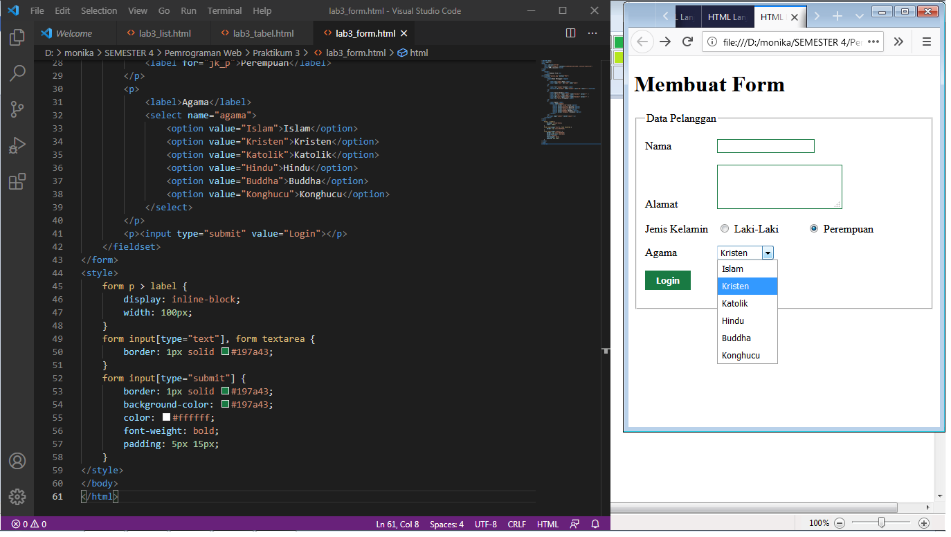 GitHub - Monika-Pakpahan/Lab3Web: Tugas Praktikum ke 3 Matakuliah ...