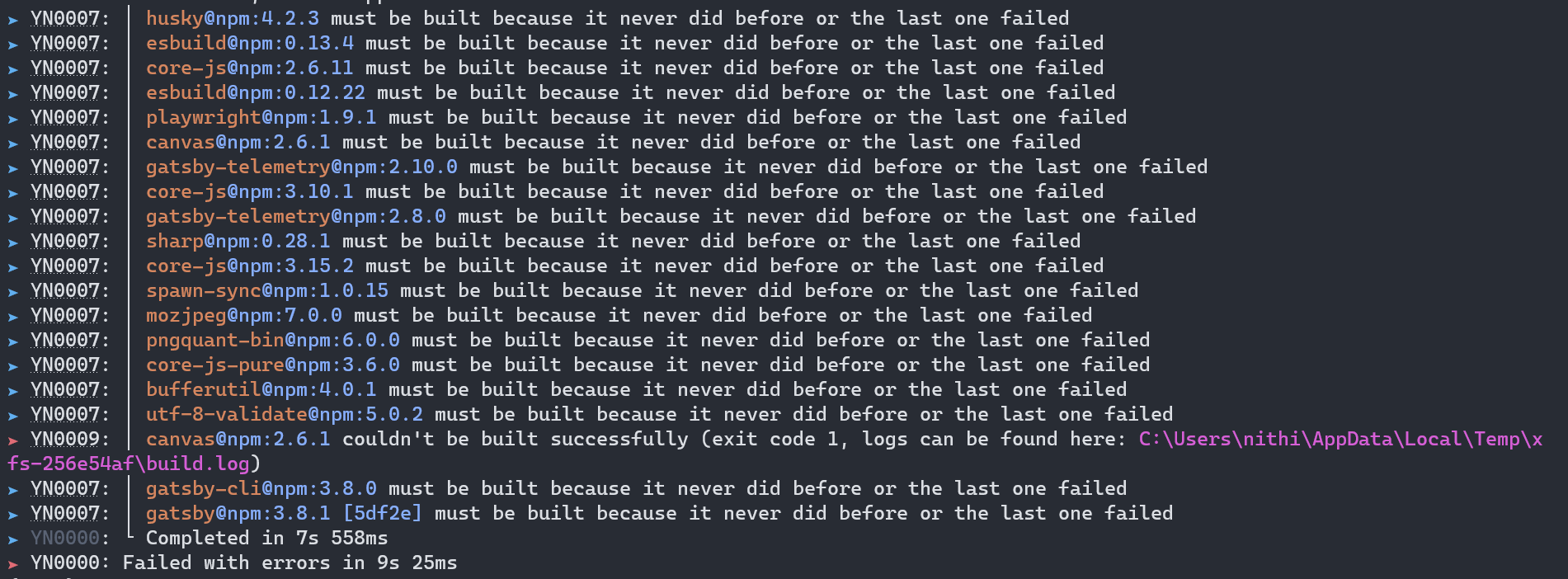 Unable to follow Getting Started step · Issue #2355 · microsoft ...