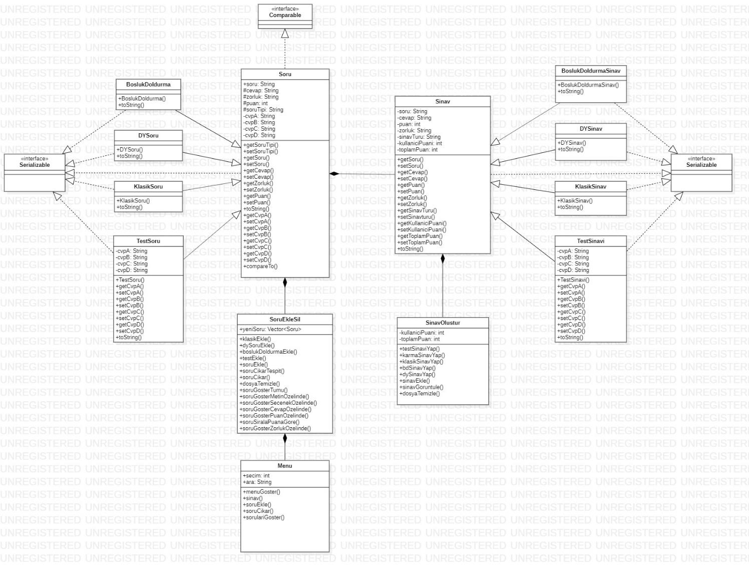 GitHub - yasin-ceng/Sinav-Uygulamasi: Java ile kodlanan bu yazılım ...