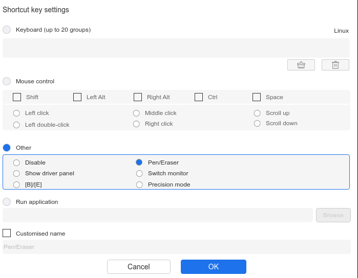 xppen eraser not working, buttons not mapped as expected · Issue 826 · flxzt/rnote · GitHub