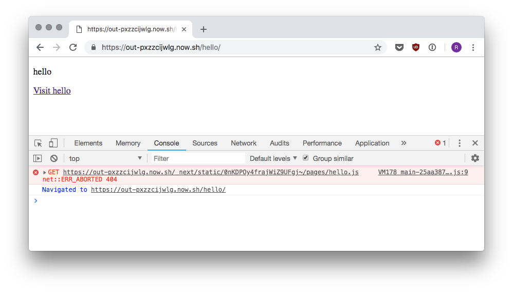Exported path lookup failure causes full page loads · Issue #5268 ...