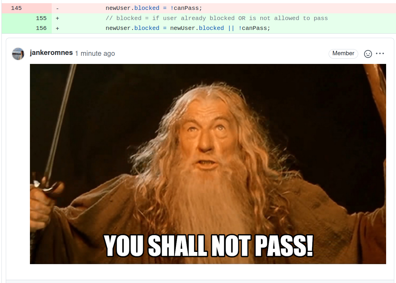 you shall not pass