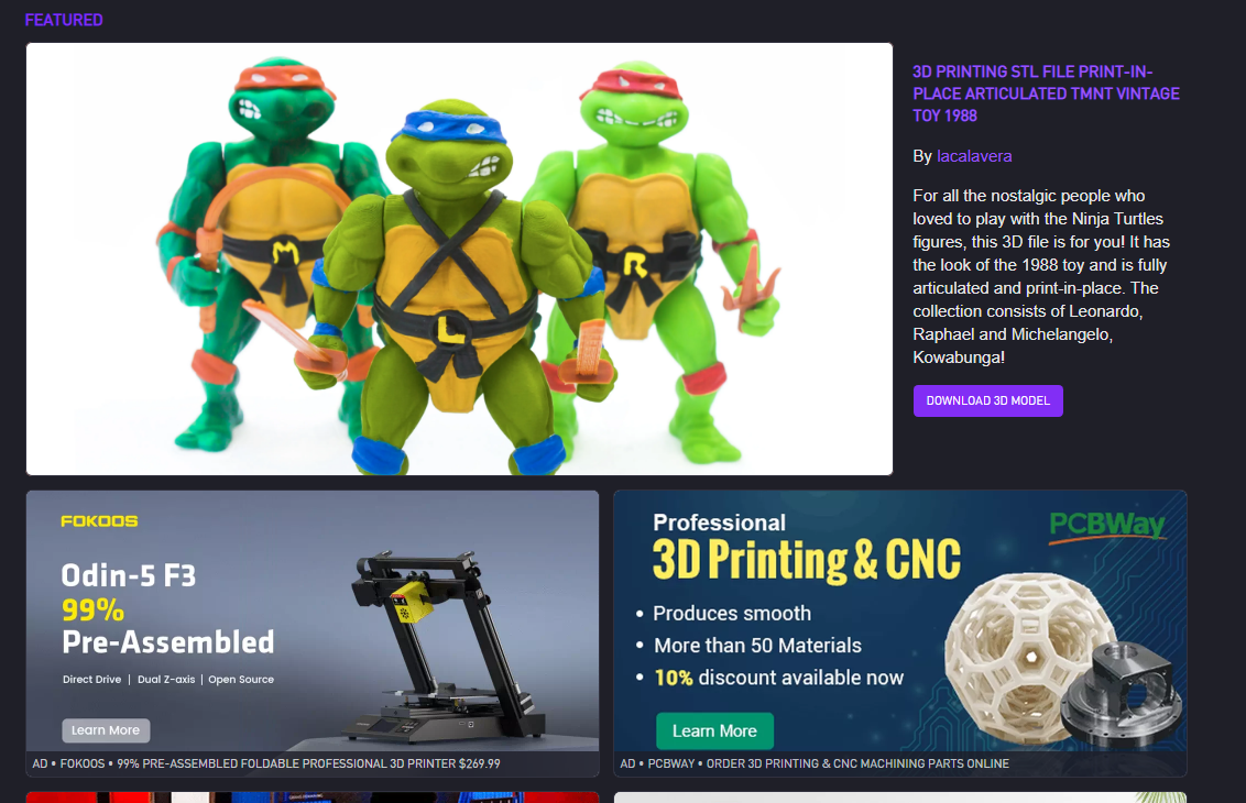 cults3d.com: ads · Issue #11876 · uBlockOrigin/uAssets · GitHub