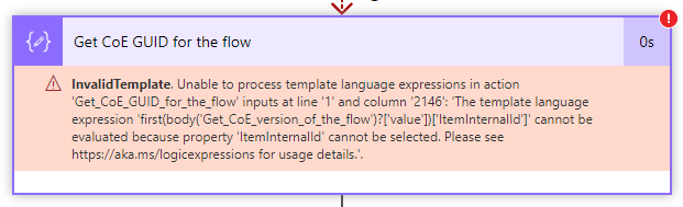 Admin | Sync Template v2 (PVA) - error case when flow not found · Issue ...