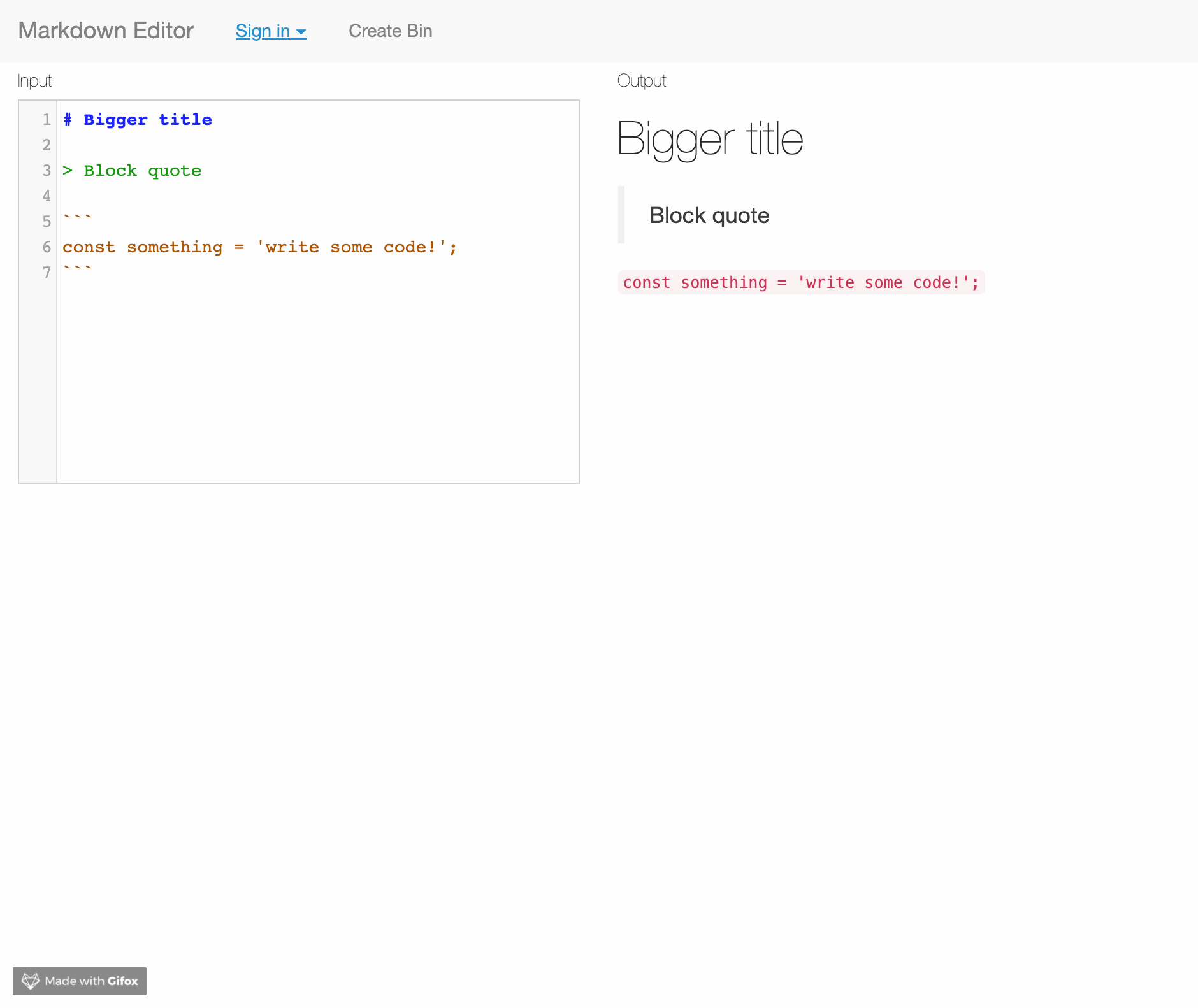 GitHub - stefanzier/markdown-editor: Markdown editor that allows users ...