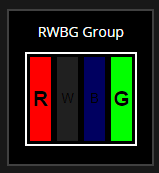 Improved subpixel text rendering for OLED (WRGB stripe, RGB triangular ...