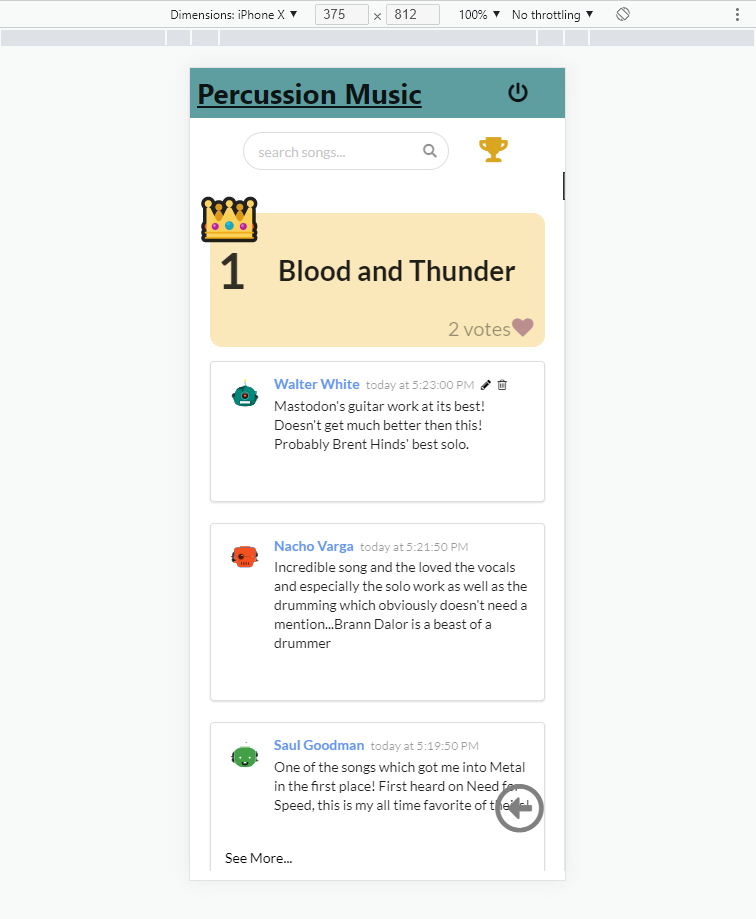 GitHub - adhirajkinlekar/PercussionMusicUI: Music discussion ...