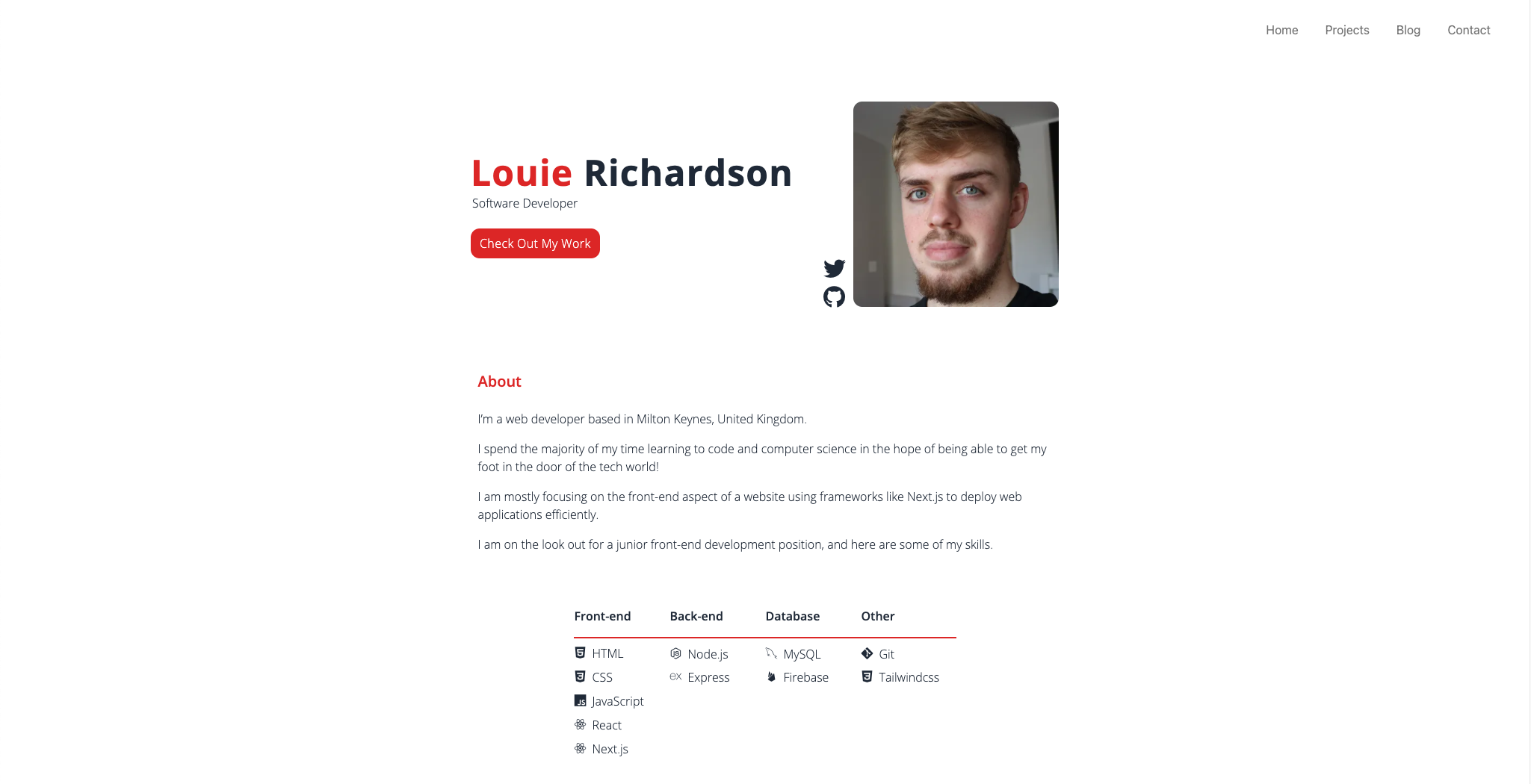 GitHub - LouieRichardson99/portfolio-v1 · GitHub